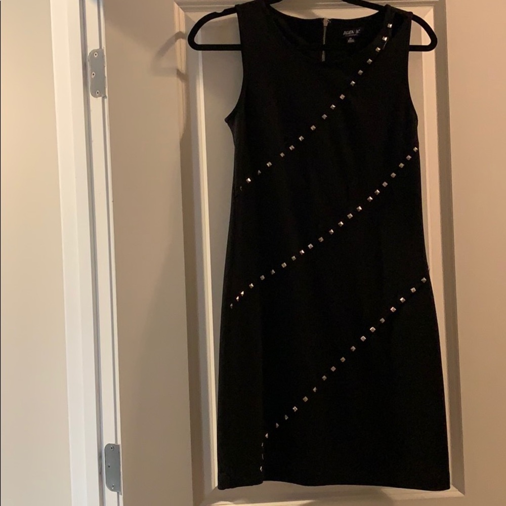 Allen B. Studded Mini Dress